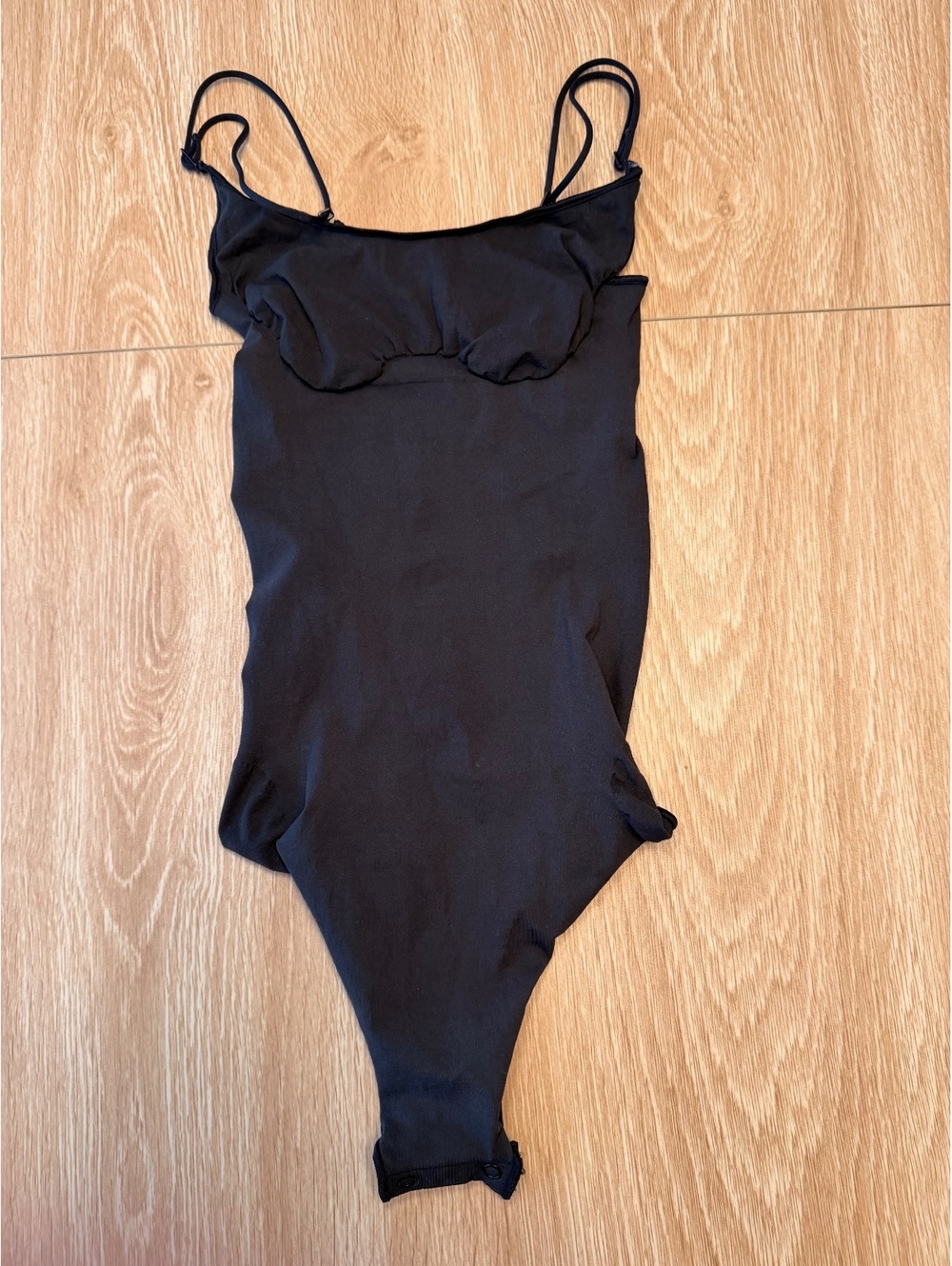 SKIMS Sheer Seamless Thong Bodysuit